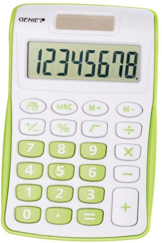 Taschenrechner120G gr&#252;n 8-stellig