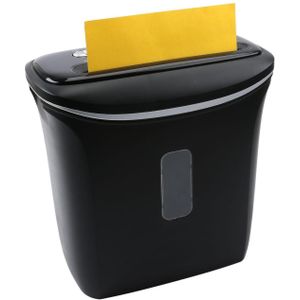 GENIE Aktenvernichter 480 X, 8 Blatt, Partikelschnitt, Sicherheitsstufe P-4, Schwarz