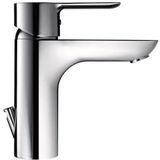 Hansa Hansaliving rozet vierkant voor kranen met zijbediening 5.5x5.5cm chroom 66360000