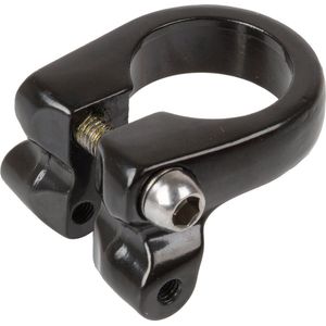 M-wave Sattelstützenklemme m6 Inbus 34,9 mm schwarz mit zusätzlichem Befestigungspunkt