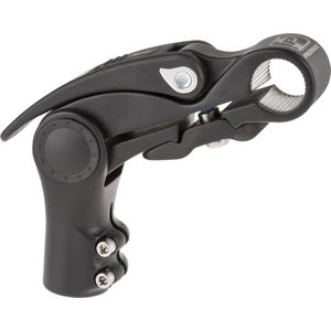 Promax Stuurpen Verstelbaar met Hevel 25,4 / 110 / 28,6 Mm - Mat Zwart