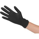 Nitril-Handschuh Safe Light puderfrei S 24cm schwarz VE=100 St&#252;ck