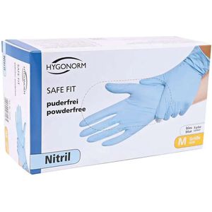 Wegwerp handschoenen nitril - blauw - maat L - 100 stuks - poedervrij - latex vrij!