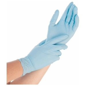 Wegwerp handschoenen nitril - blauw - maat S - 100 stuks - poedervrij - latex vrij!