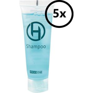 Shampoo - mini reisverpakking 30ml tube 5st. (hotel, reis, B&B, wellness)