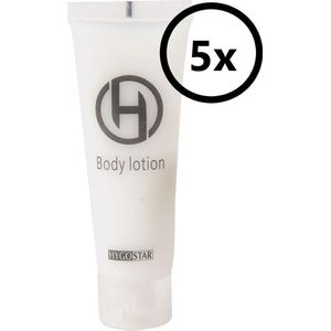 Bodylotion - mini reisverpakking 30ml tube 5st. (hotel, reis, B&B, wellness)