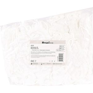 Hygonorm wegwerp baardnetjes - baardnetjes - 100 stuks - wit