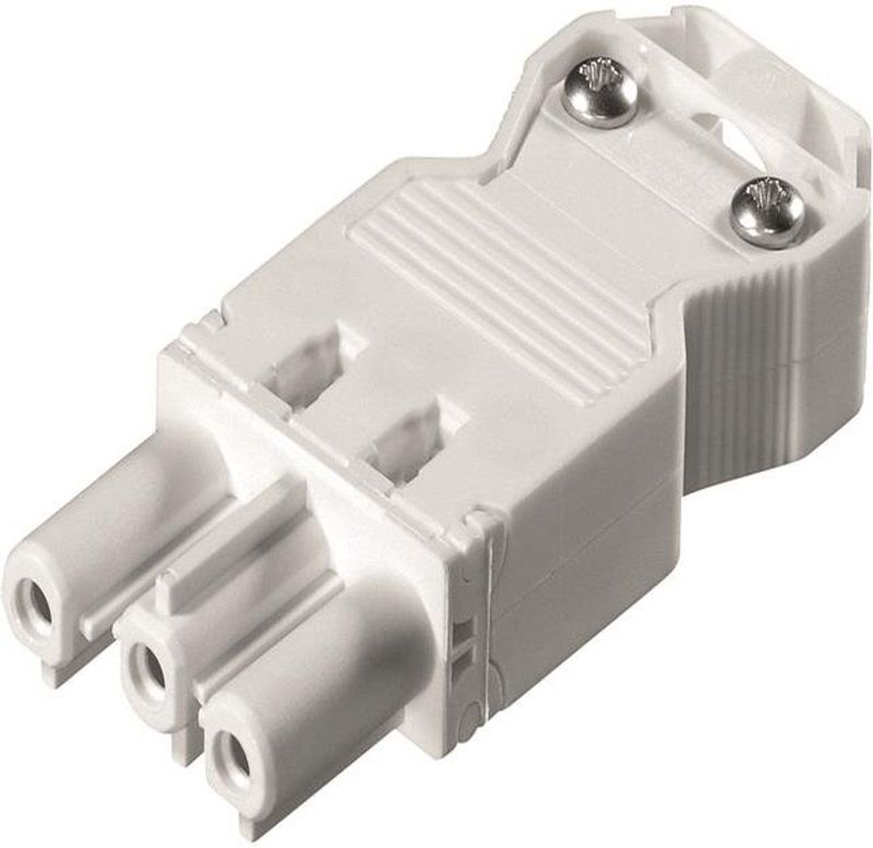 Wieland - 92.931.3053.0 - Verbindingsschroef - Wit - GST18/3 - Kabels en Stekkers