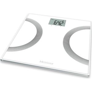 Medisana - BS 445 Connect - Lichaamsanalyseweegschaal - Wit - Met Bluetooth en LCD Display