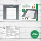 Medisana - PS 400 - Personenweegschaal - Transparant - Glazen