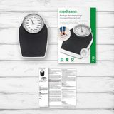 Medisana - PSD - Personenweegschaal - Versterkte Glazen Afdekking - Retro Design