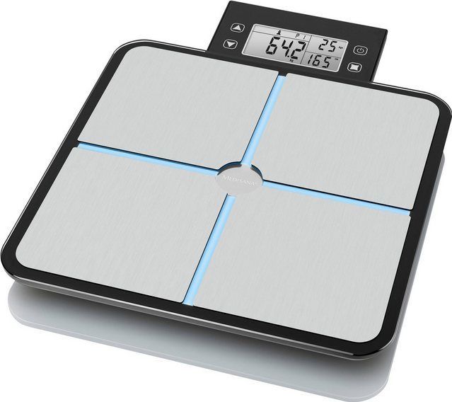 Medisana - BS 460 - Lichaamsanalyseweegschaal - Blauw - LED-verlichting