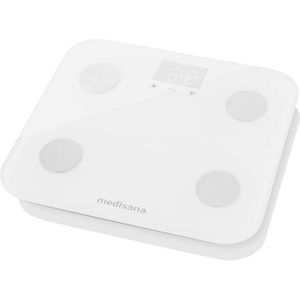 Medisana BS 600 WiFi Analyse-personenweegschaal Weegbereik (max.): 150 kg Wit Met Bluetooth
