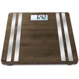 medisana BS 552 - Connect personenweegschaal bamboe dark met lichaamsanalyse