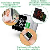 Medisana - BW 360 - Polsbloeddrukmeter - Zwart - Met Risico-Indicator