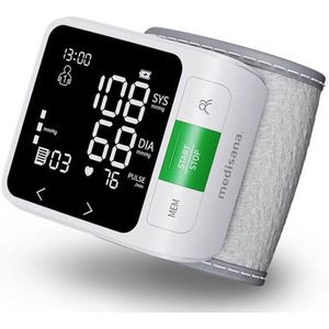Medisana - BW 360 - Polsbloeddrukmeter - Zwart - Met Risico-Indicator