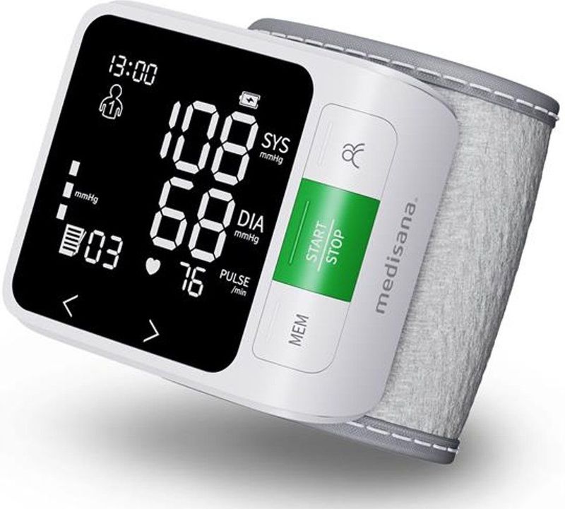 Medisana - BW 360 - Polsbloeddrukmeter - Zwart - Met Risico-Indicator