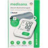 medisana BU 570 connect Bovenarm bloeddrukmeter, nauwkeurige bloeddruk- en polsmeting met geheugenfunctie en Bluetooth app, verkeerslichtschaal, onregelmatige hartslagindicatorfunctie