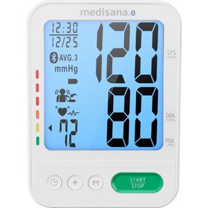 Medisana - BU 584 Connect - Bloeddrukmeter Bovenarm - Zwart - LCD-display
