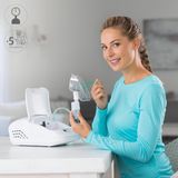 Inhalor - In 550 Pro - Inhalatiemiddel - Wit - Kunststof