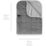 Medisana - HB 674 - Warmtekussen - Grijs - Mobiele Thermische Deken 3-in-1