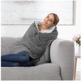 Medisana - HB 674 - Warmtekussen - Grijs - Mobiele Thermische Deken 3-in-1