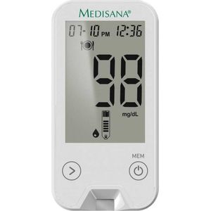 Medisana - Meditouch2 - Bloedglucosemeter - Wit - 0,6 µl Bloed