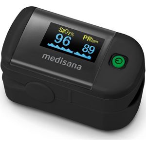 Medisana - PM 100 - Saturatiemeter - Zwart - MDD Medisch Gecertificeerd