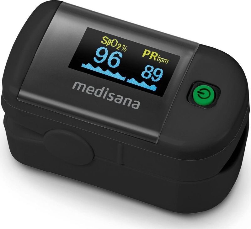 Medisana - PM 100 - Saturatiemeter - Zwart - MDD Medisch Gecertificeerd