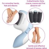 Medisana - CR 870 - Eeltverwijderaar - Wit - Met Saffieren Opzetstukken