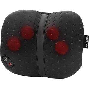 medisana CL 300 Shiatsu-massagekussen met warmtefunctie, individuele ergonomische aanpassing aan de rug met 4 massagekoppen voor schouders, rug, benen en nek.