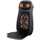 Medisana Shiatsu-Massagesitzauflage MCN 88930, 3 Massagezonen, Nackenmassage, Rotlicht-/Wärmefunktion, waschb. Bezug