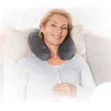 medisana NM 870 halsmassager met vibratiemassage, nekkussen ideaal voor thuis, op kantoor of onderweg, rustgevend voor nek en schouders