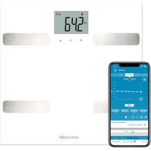 Medisana - BS A43 - Personenweegschaal - Wit - Lichaamsanalyse