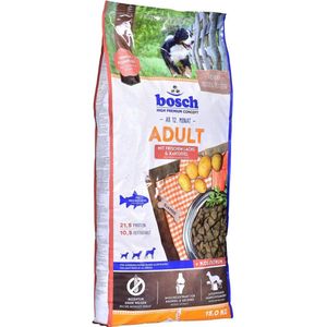 2x15kg bosch Adult Mix Pakketten Gevogelte & Gierst / Zalm & Aardappel Hondenvoer