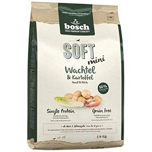 Bosch HPC Soft Mini Wachtel & Kartoffel - 2,5 kg