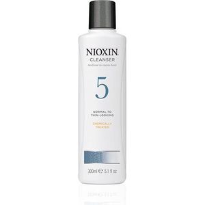 Nioxin - Cleanser System 5 - Shampoo - Voor Normaal Tot Dun Haar - 300ml