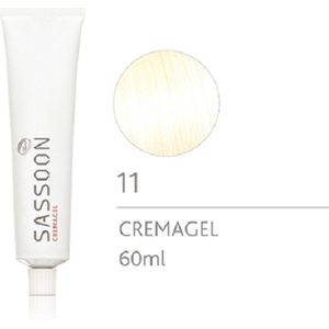 Sassoon Cremagel Permanent #11  Haarkleuring 60ml