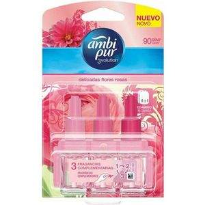 Ambi Pur - 3VOLUTION ambientador recambio flores rosas 21 ml