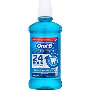 Oral B 24 Hour Protection Fresh Mint Mouthwash 500 ml