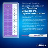 Clearblue Geavanceerde Digitale Ovulatietest Set - 1 houder en 10 testen