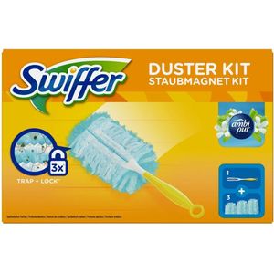 5x Swiffer Duster Ambi Pur Starterkit met 3 stofdoeken