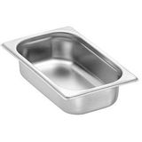Bartscher - A124065 - GN Bak - Zilver - Inhoud 1,8L - Materiaal CNS 18/10 - Gastronomorm 1/4
