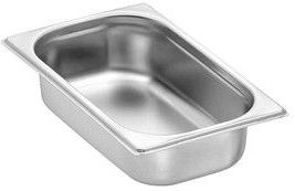 Bartscher - A124065 - GN Bak - Zilver - Inhoud 1,8L - Materiaal CNS 18/10 - Gastronomorm 1/4