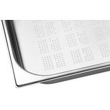 Bartscher - A103065 - GN Bak - Geperforeerd - Inhoud 5,5L - Materiaal CNS 18/10 - Afmeting 354x325x65mm