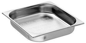 Bartscher - A103065 - GN Bak - Geperforeerd - Inhoud 5,5L - Materiaal CNS 18/10 - Afmeting 354x325x65mm