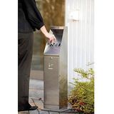 Asbak op een zilveren zuil - Bartscher