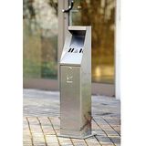 Asbak op een zilveren zuil - Bartscher