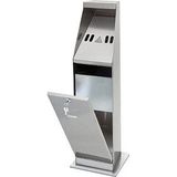 Asbak op een zilveren zuil - Bartscher