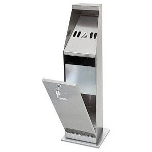 Asbak op een zilveren zuil - Bartscher